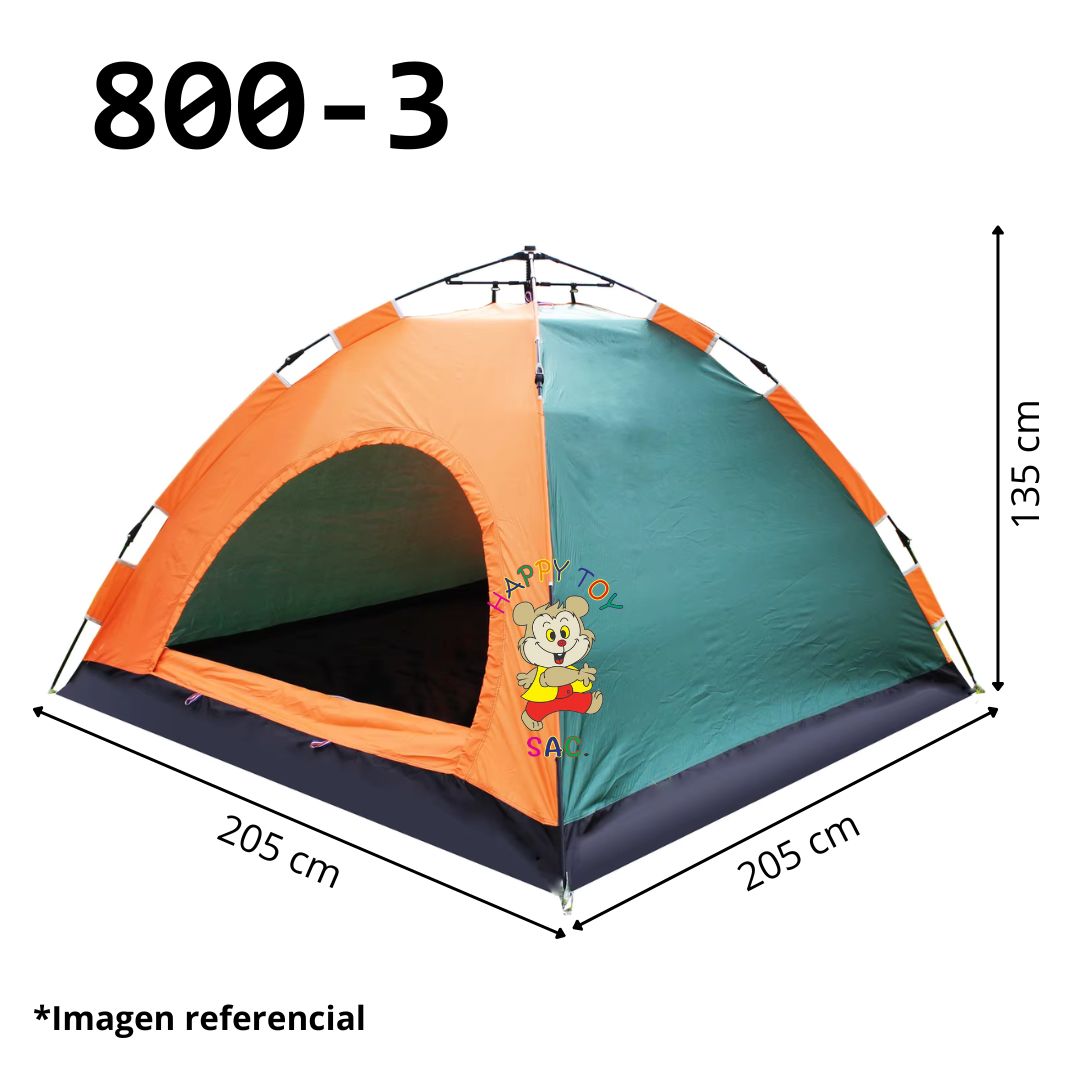 CARPA AUTOMATICA 6 PERSONAS 205 X 205 X 135 CM