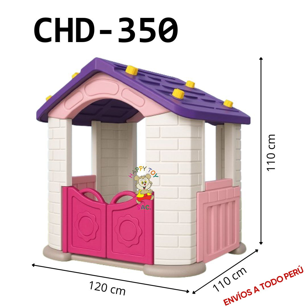 CASITA ENSUEÑO TECHO MORADO 120 X 110 X 110 CM