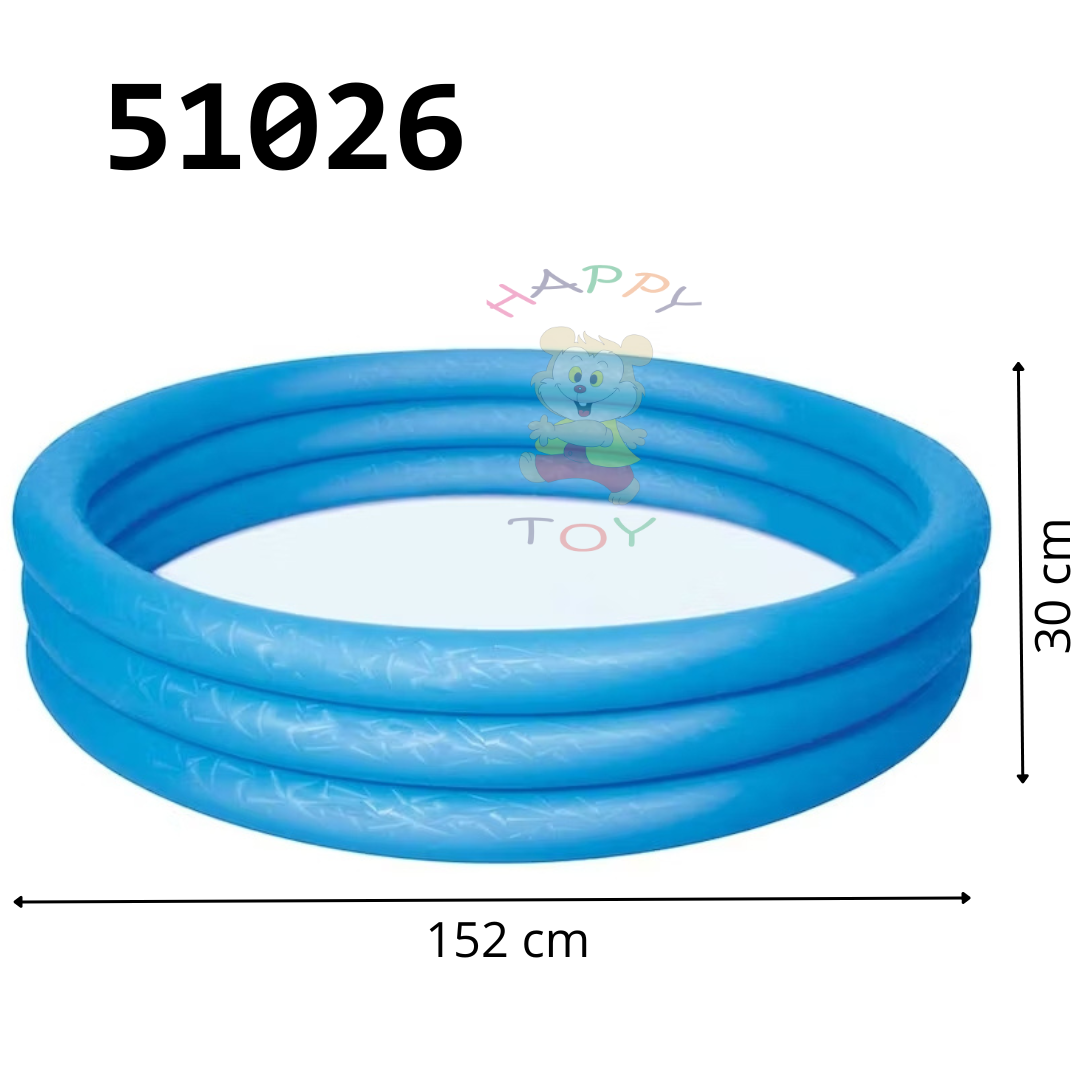 PISCINA INFLABLE 3 AROS 152 X 30 CM BW