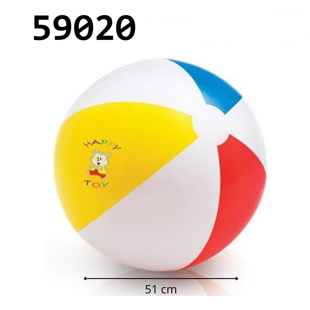 PELOTA DE PLAYA INTEX  X 51 CM